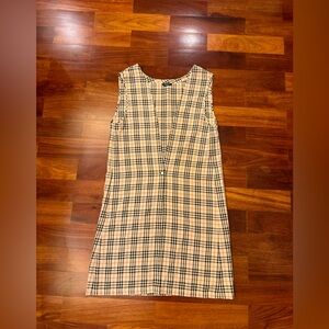 Burberry Plaid Sleeveless over coat